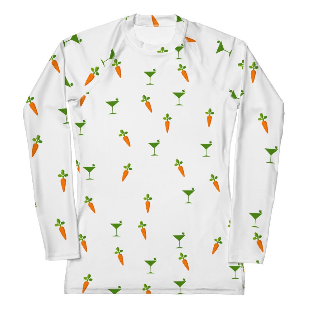 Carrot - tini Women's Rash Guard - Iamglytja