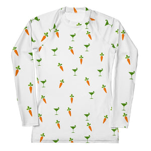 Carrot - tini Women's Rash Guard - Iamglytja