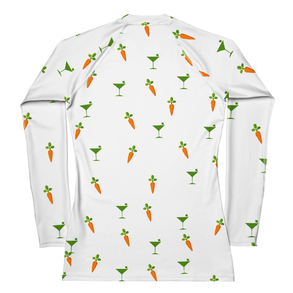 Carrot - tini Women's Rash Guard - Iamglytja