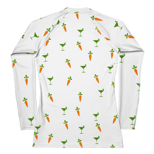 Carrot - tini Women's Rash Guard - Iamglytja