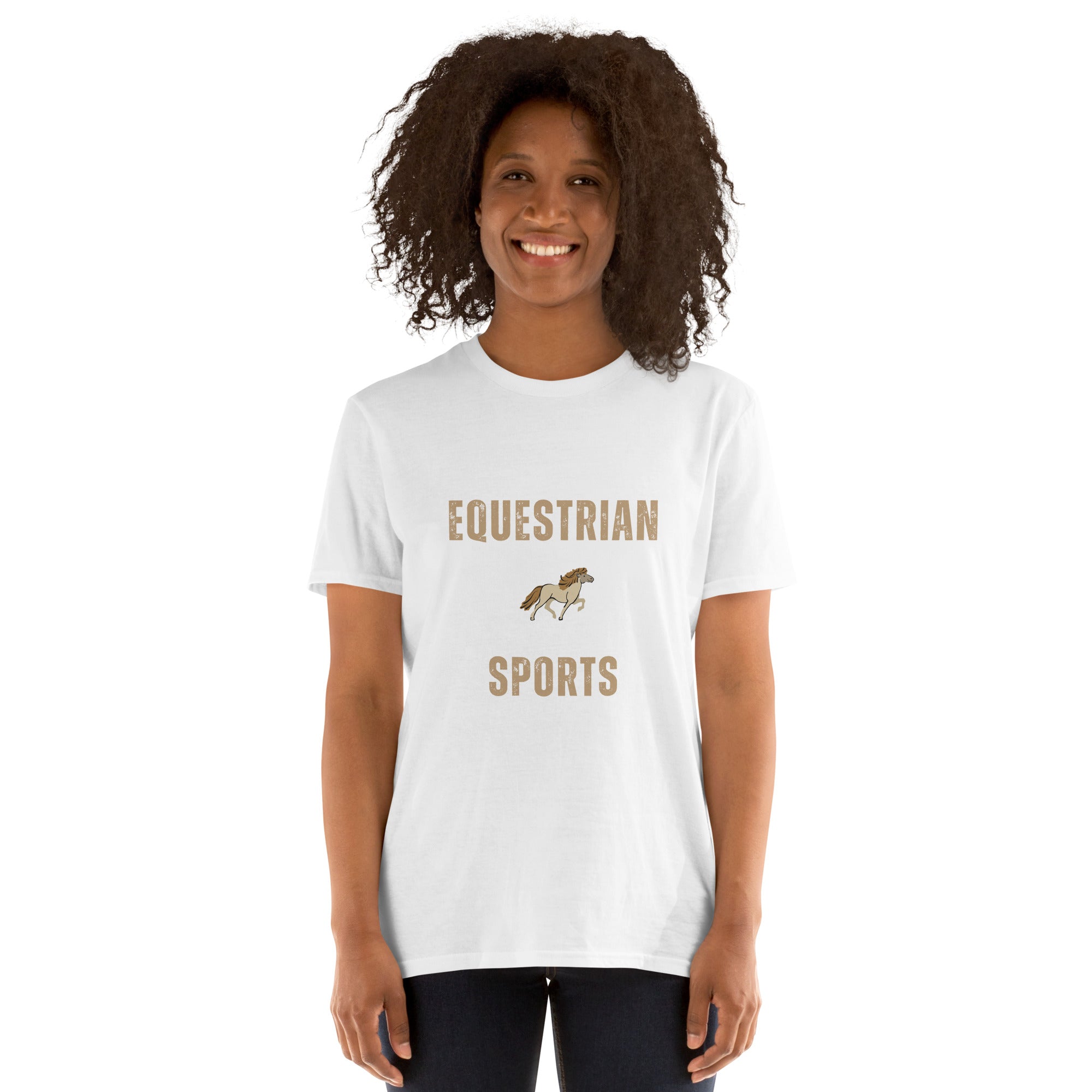 Equestrian Sports Short - Sleeve Unisex T-Shirt - Iamglytja