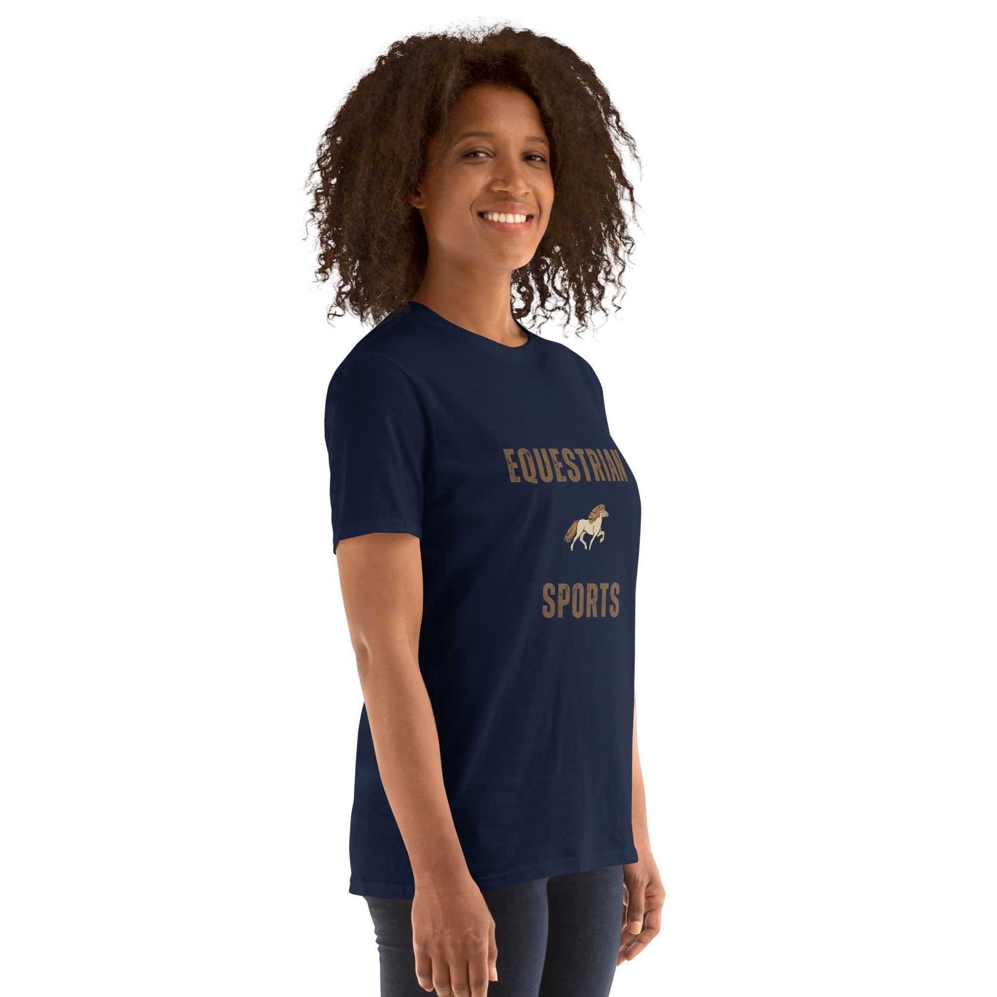 Equestrian Sports Short - Sleeve Unisex T-Shirt - Iamglytja