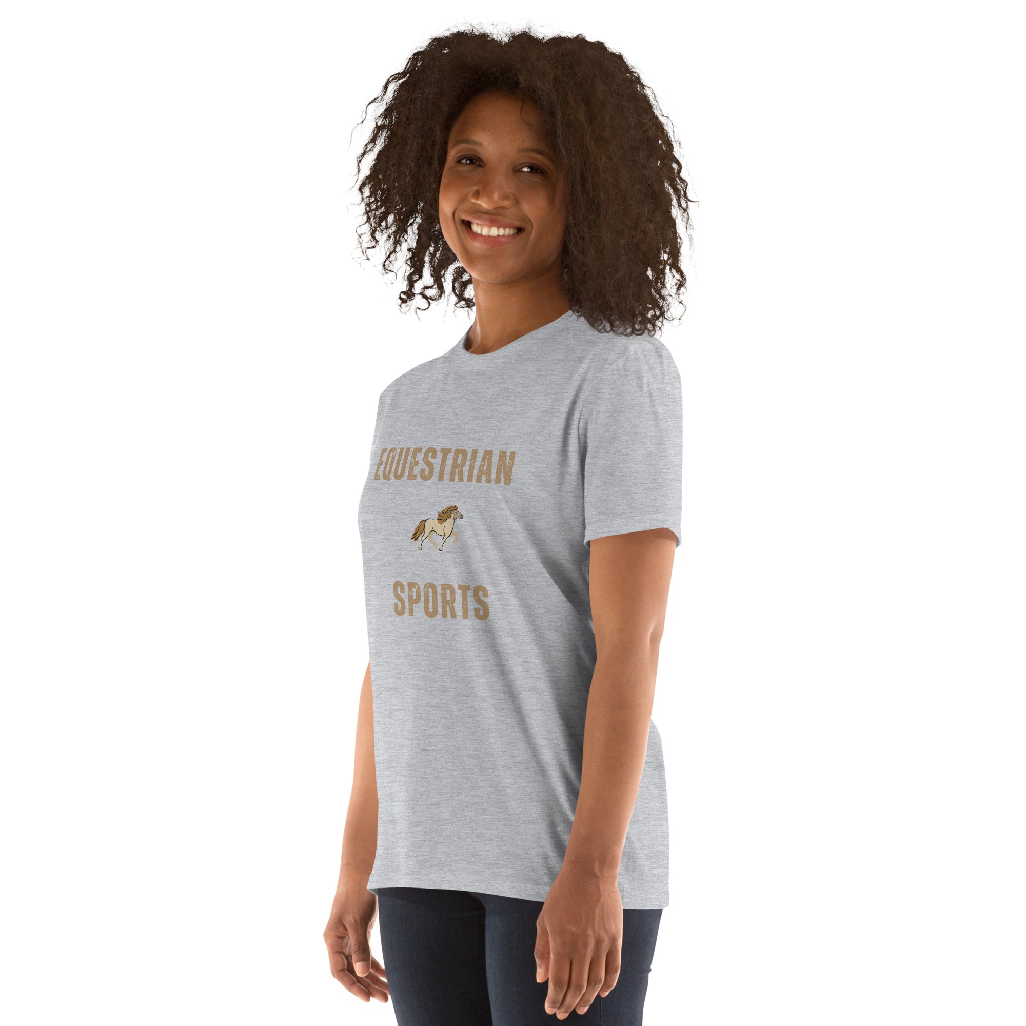 Equestrian Sports Short - Sleeve Unisex T-Shirt - Iamglytja