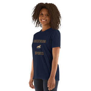 Equestrian Sports Short - Sleeve Unisex T-Shirt - Iamglytja