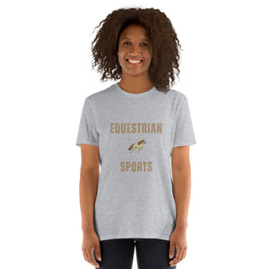 Equestrian Sports Short - Sleeve Unisex T-Shirt - Iamglytja