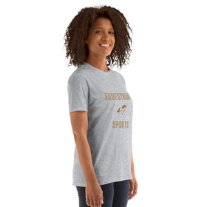 Equestrian Sports Short - Sleeve Unisex T-Shirt - Iamglytja