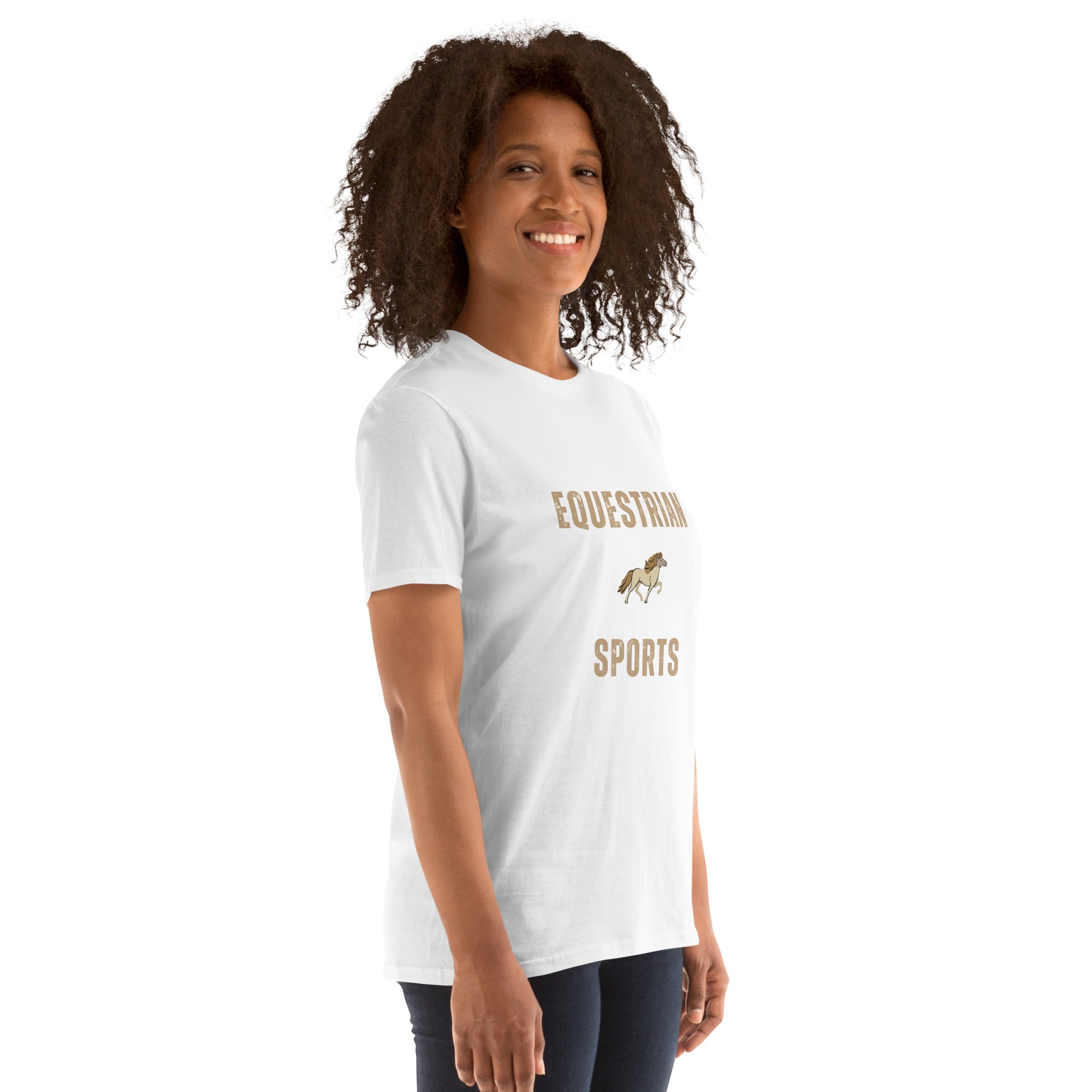 Equestrian Sports Short - Sleeve Unisex T-Shirt - Iamglytja