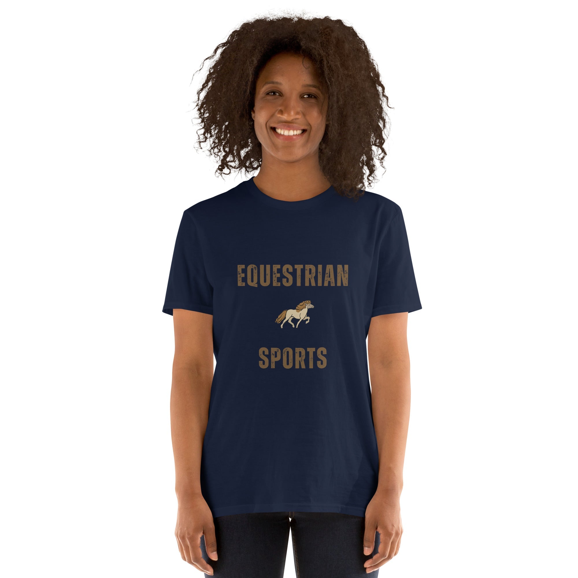 Equestrian Sports Short - Sleeve Unisex T-Shirt - Iamglytja