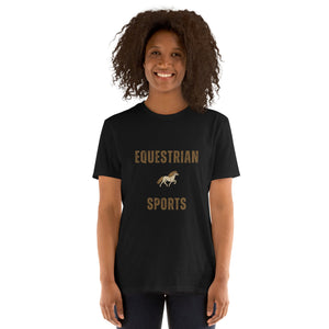 Equestrian Sports Short - Sleeve Unisex T-Shirt - Iamglytja