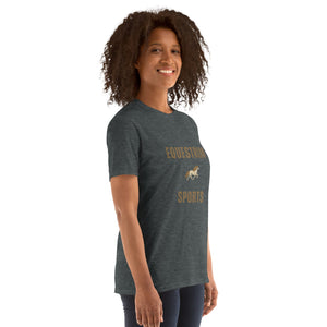 Equestrian Sports Short - Sleeve Unisex T-Shirt - Iamglytja