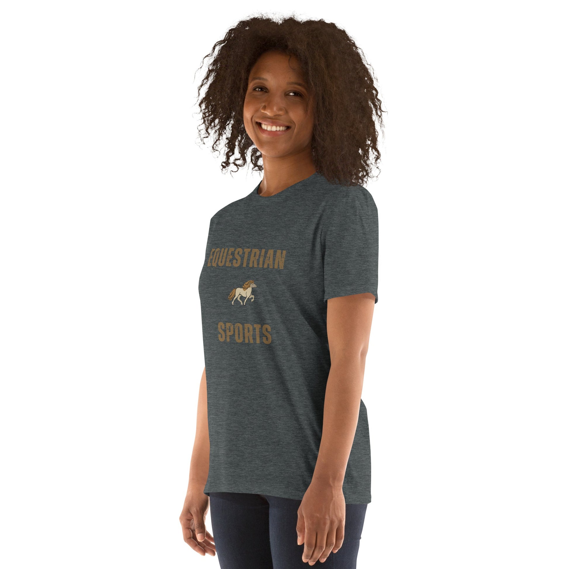 Equestrian Sports Short - Sleeve Unisex T-Shirt - Iamglytja