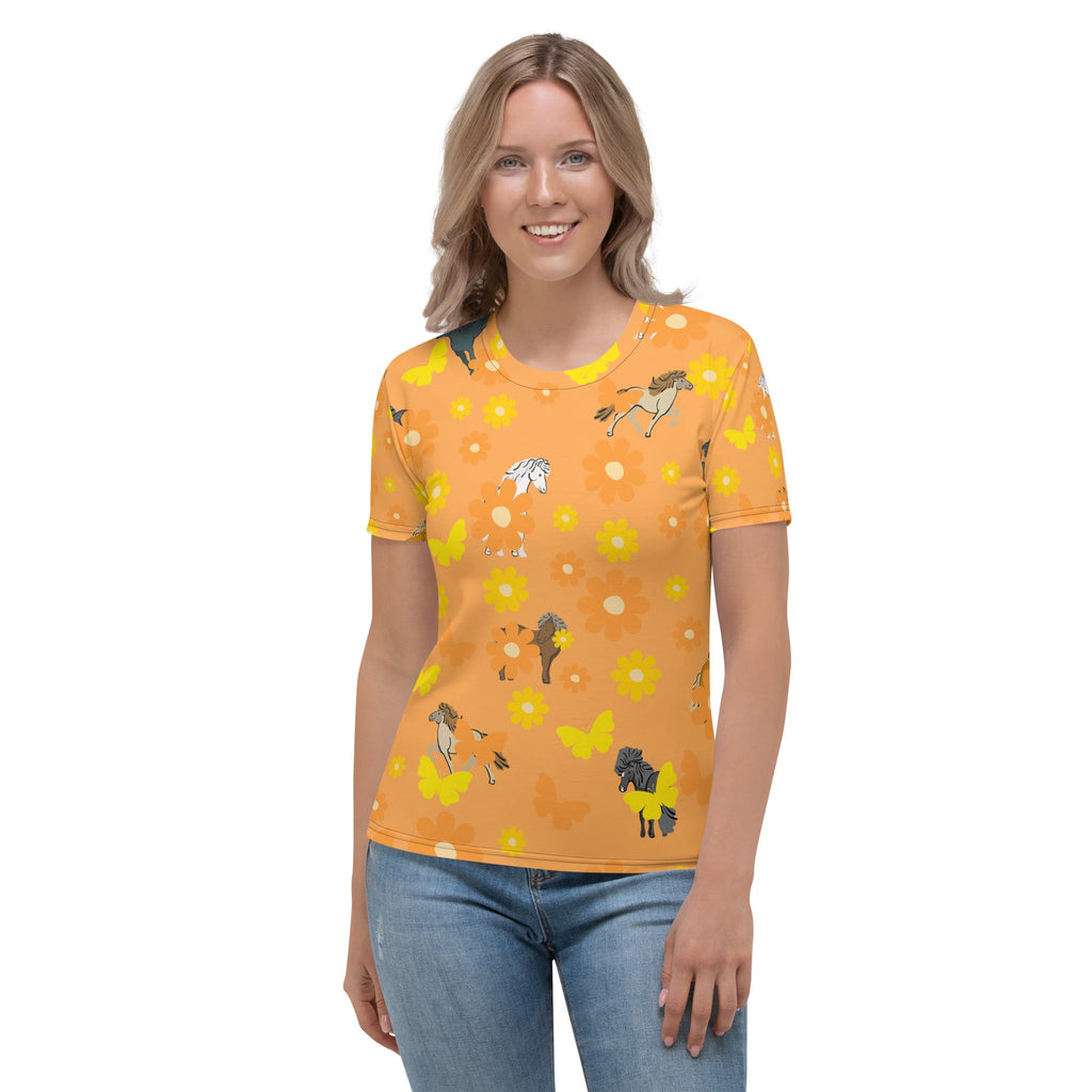 Field of orange daisies Women's T-shirt - Iamglytja