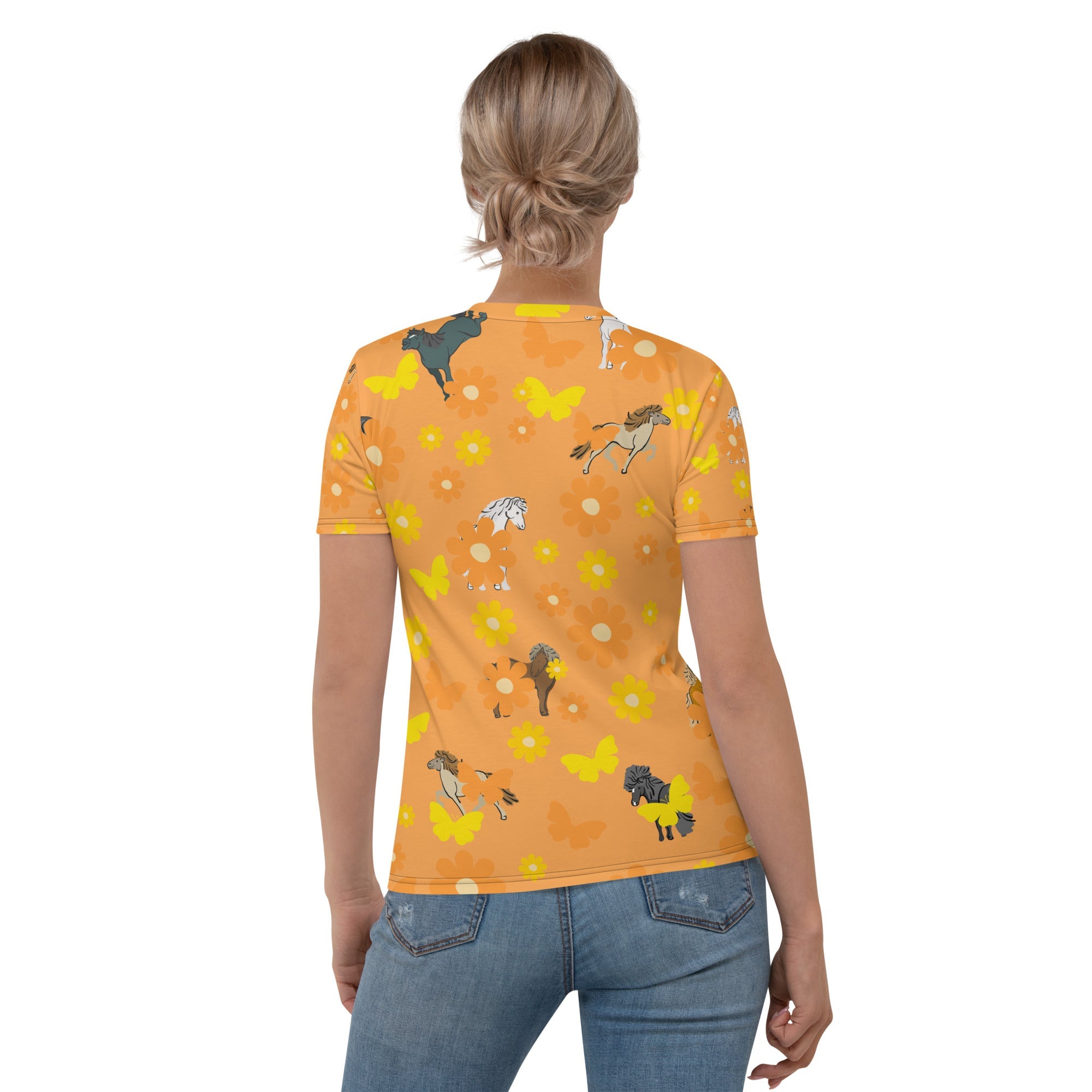 Field of orange daisies Women's T-shirt - Iamglytja