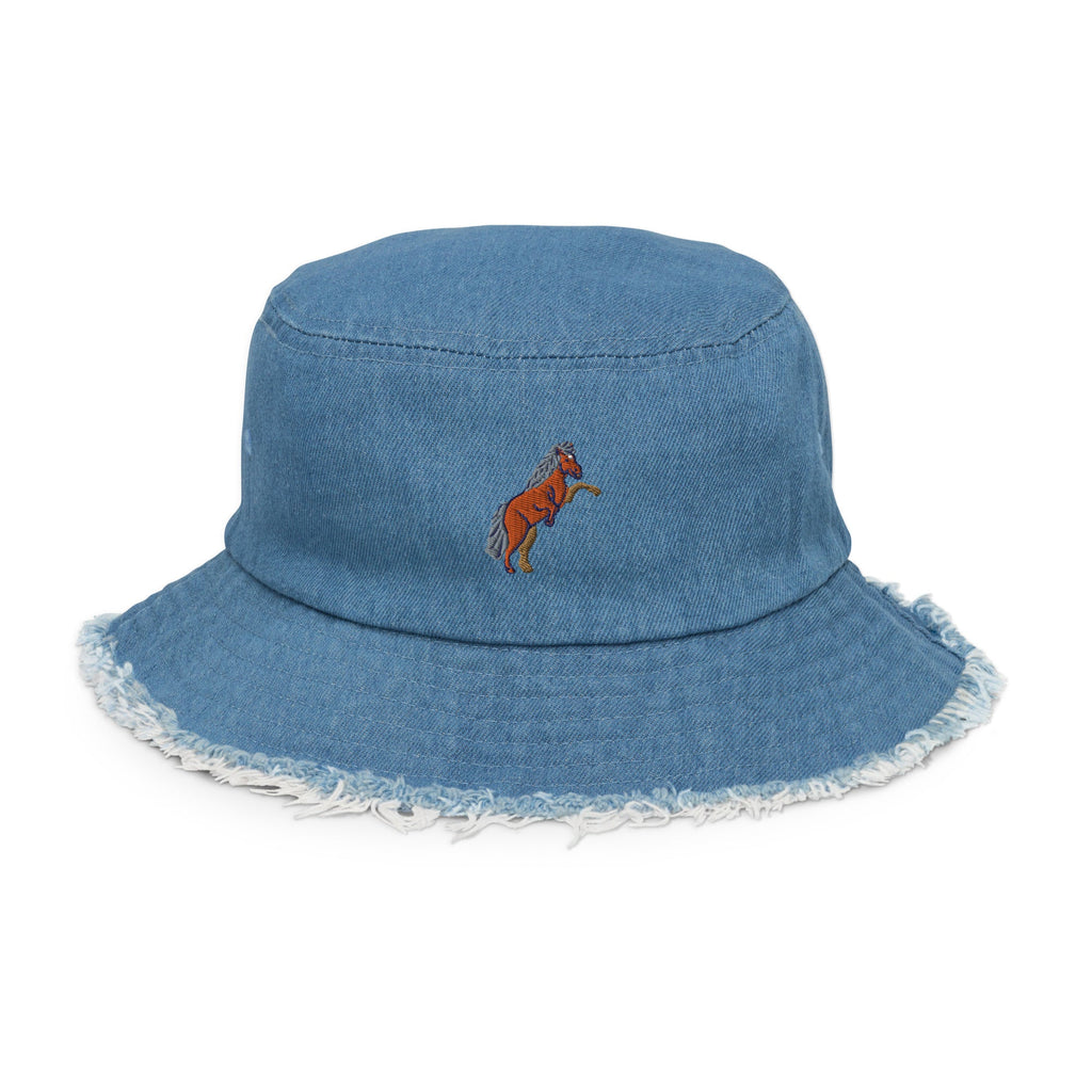 Glytja denim bucket hat - Iamglytja