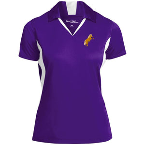 Glytja Ladies' Colorblock Performance Polo - Iamglytja