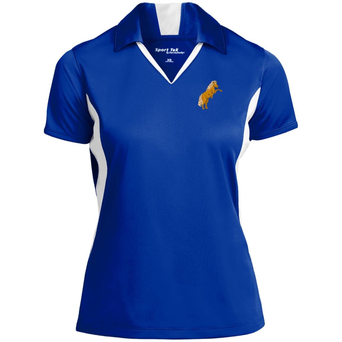 Glytja Ladies' Colorblock Performance Polo - Iamglytja