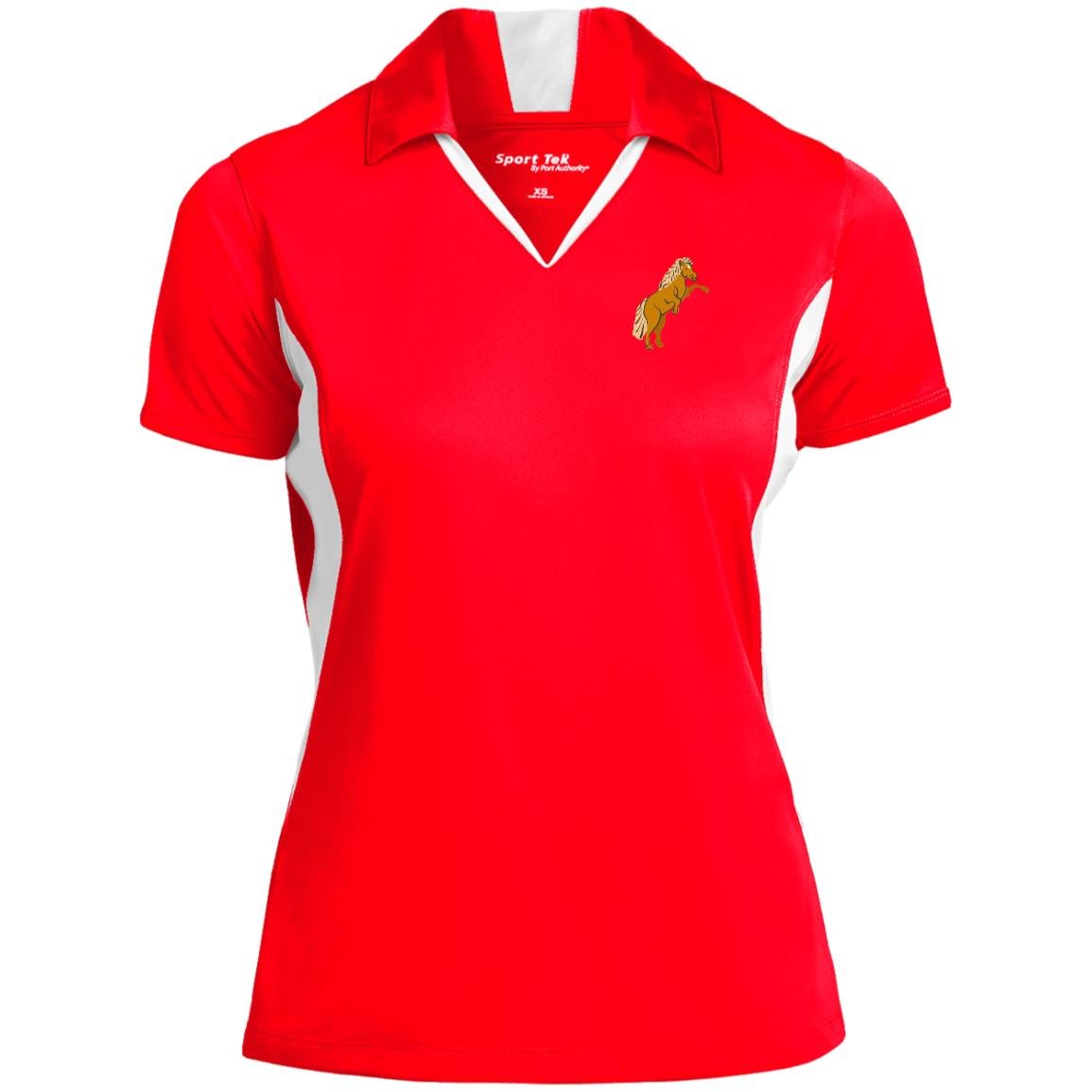 Glytja Ladies' Colorblock Performance Polo - Iamglytja