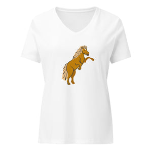 Glytja women’s relaxed v-neck t-shirt - IamglytjaGlytja women’s relaxed v-neck t-shirtT-ShirtsIamglytja