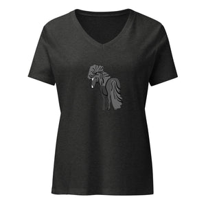 Goslari women’s relaxed v-neck t-shirt - IamglytjaGoslari women’s relaxed v-neck t-shirtT-ShirtsIamglytja