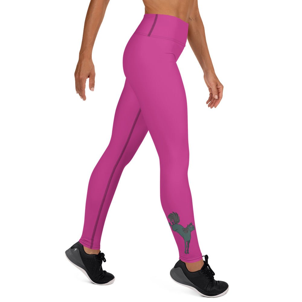 Gossi and Stjarna Icelandic horse yoga leggings - IamGlytja