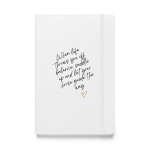 Guide the Way Hardcover bound notebook