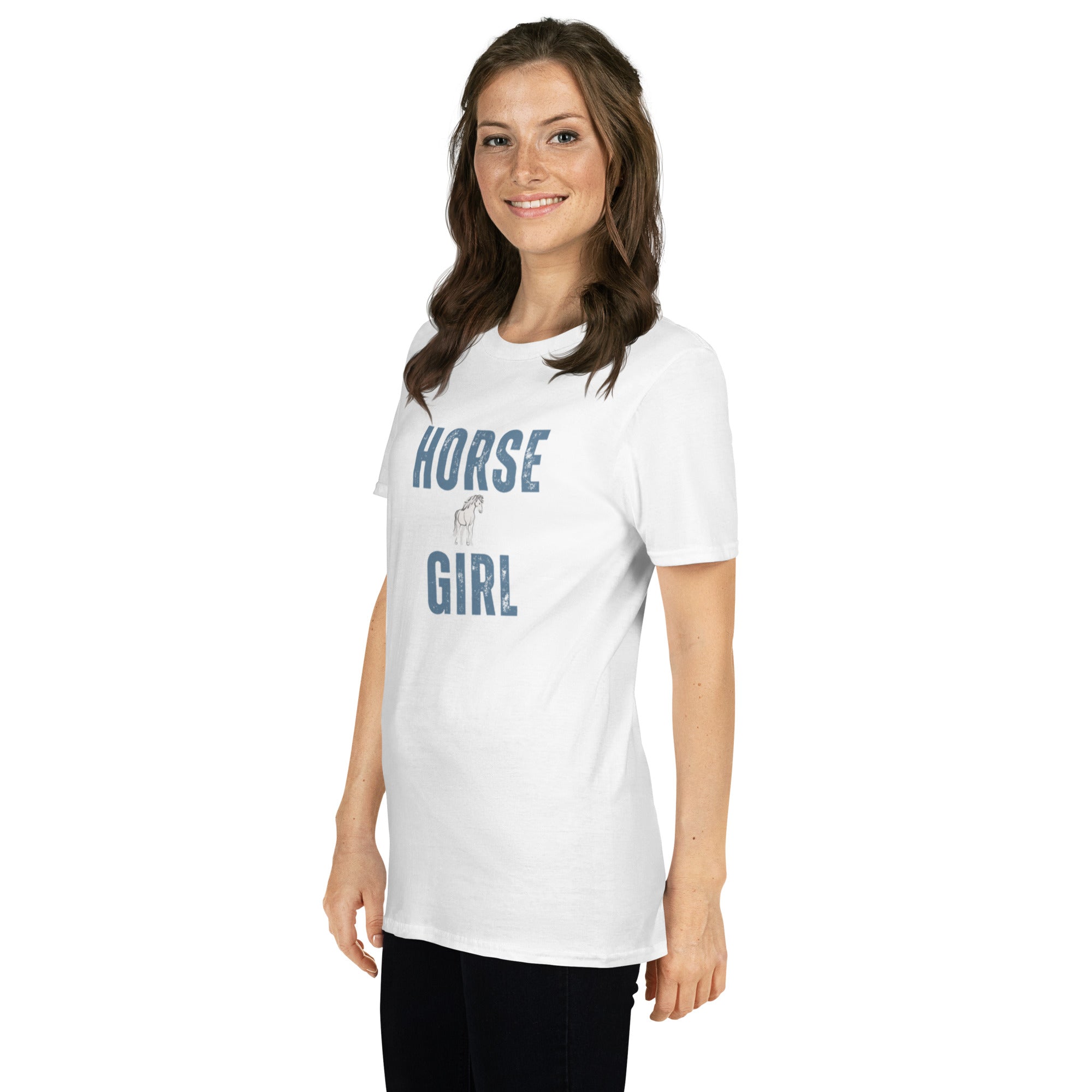 Horse Girl w/ Hermie Short - Sleeve Unisex T-Shirt - Iamglytja