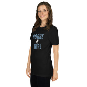 Horse Girl w/ Hermie Short - Sleeve Unisex T-Shirt - Iamglytja