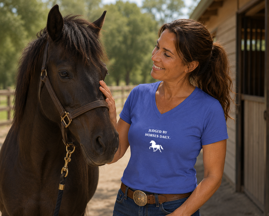 "Judged By Horses Daily" Tee Shirt