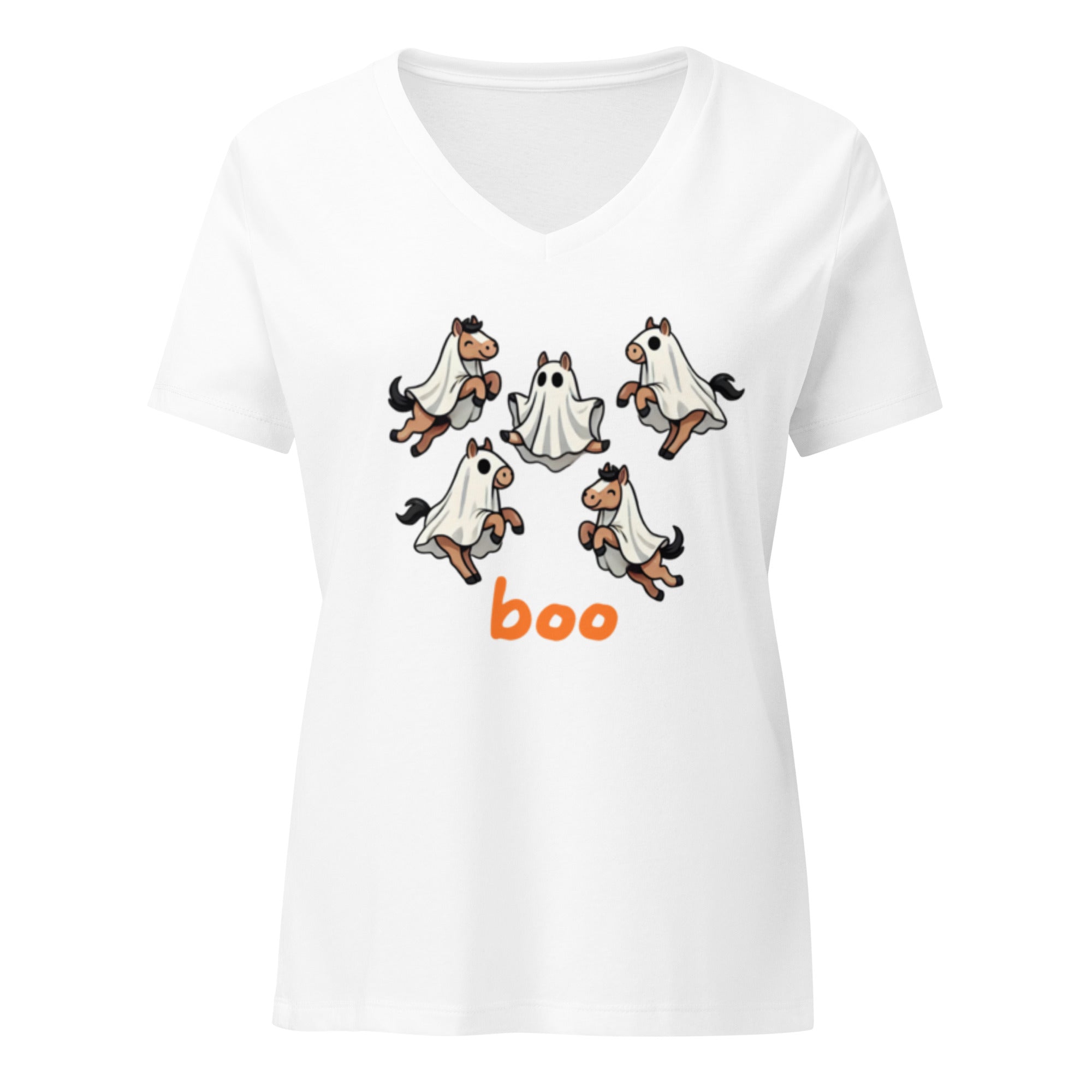 Kommi Boo relaxed v - neck t-shirt - Iamglytja