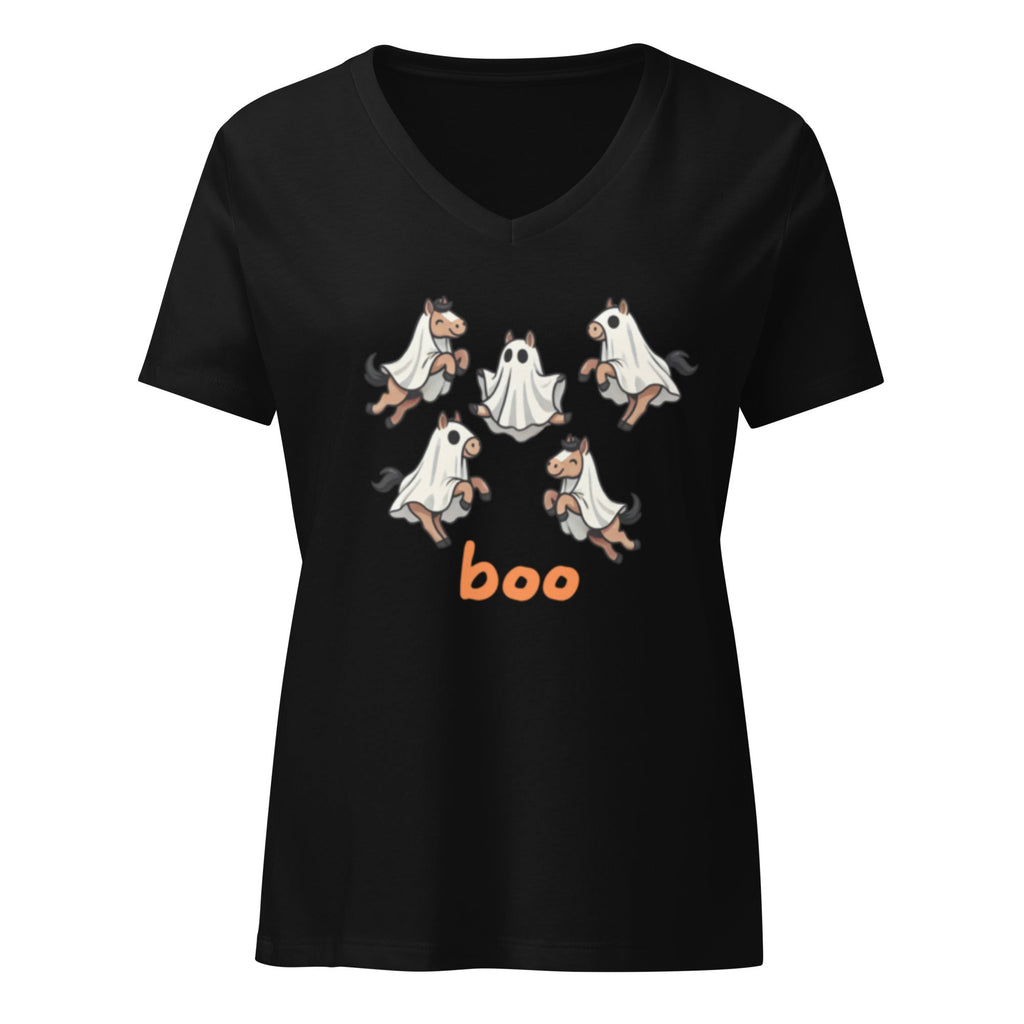 Kommi Boo relaxed v - neck t-shirt - Iamglytja