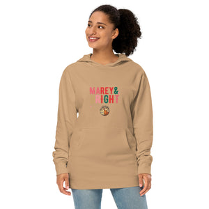 Marey and Bright unisex midweight hoodie - Iamglytja