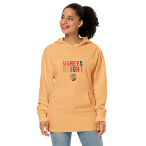 Marey and Bright unisex midweight hoodie - Iamglytja