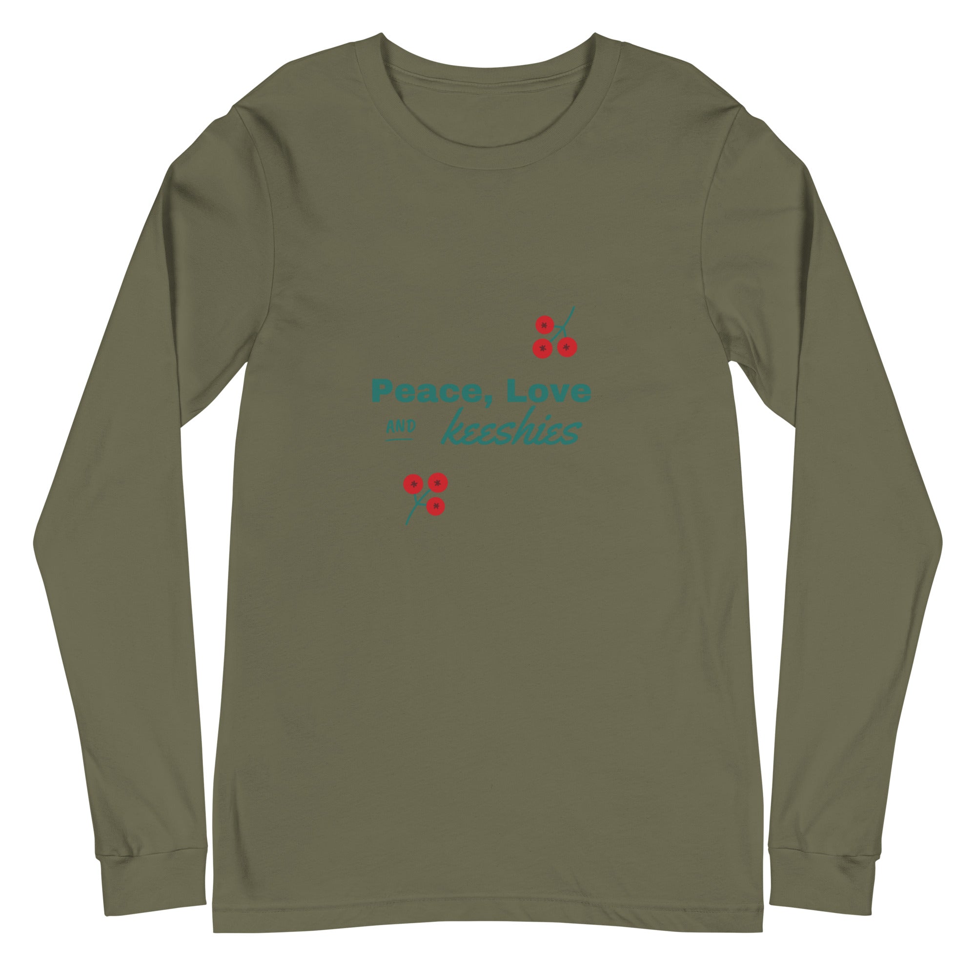 Peace, Love and Keeshies Unisex Long Sleeve Tee - Iamglytja