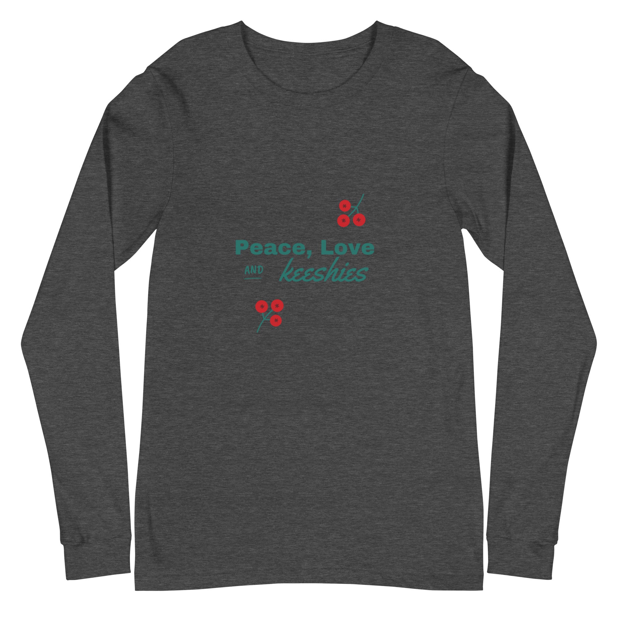 Peace, Love and Keeshies Unisex Long Sleeve Tee - Iamglytja