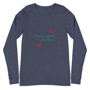 Peace, Love and Keeshies Unisex Long Sleeve Tee - Iamglytja