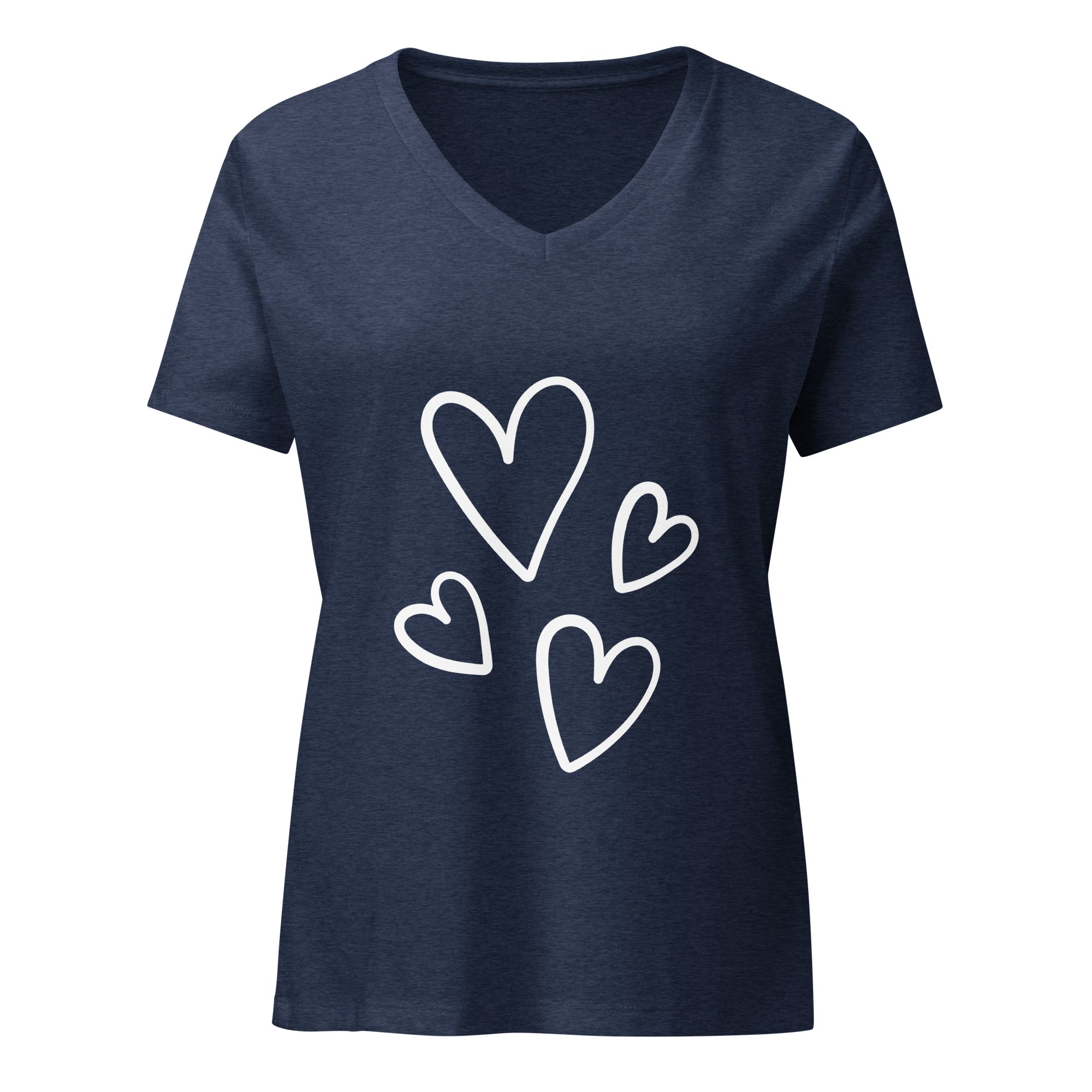 tシャツ WOMAN HEART WAPPEN T レディース メンズ WMNS) COMME des GARCONS PLAY Large Heart Logo Tee 'Navy