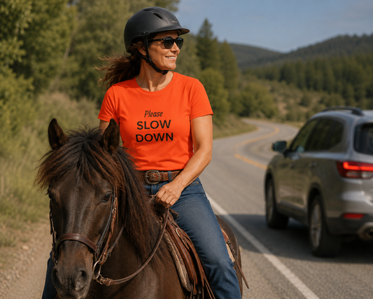 "Please Slow Down" Ladies Tee