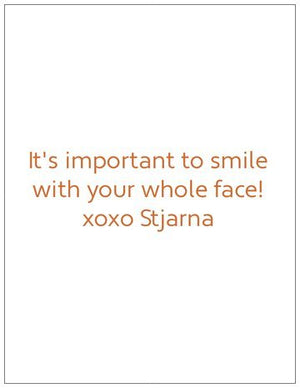 Stjarna Smiles greeting cards (set of 5) - Iamglytja