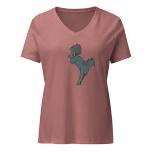 Stjarna's women’s relaxed v-neck t-shirt - IamglytjaStjarna's women’s relaxed v-neck t-shirtT-ShirtsIamglytja