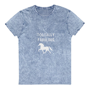 "Totally Fabulous" Denim T-Shirt - Iamglytja