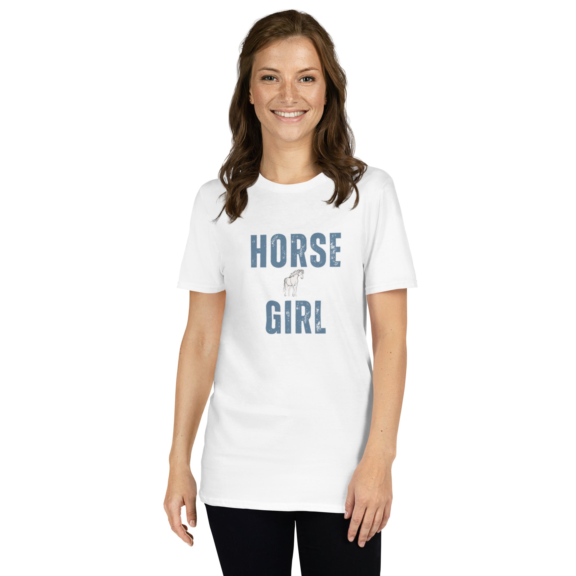 Horse Girl w/ Hermie Short-Sleeve Unisex T-Shirt