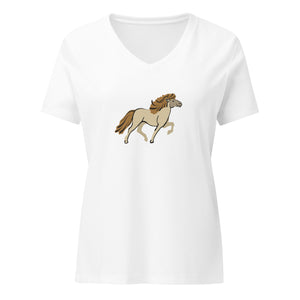 Kommi women’s relaxed v-neck t-shirt - IamglytjaKommi women’s relaxed v-neck t-shirtT-ShirtsIamglytja