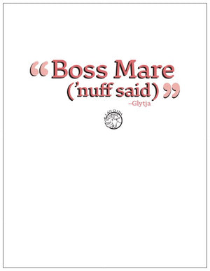 Boss Mare greeting cards (set of 5)